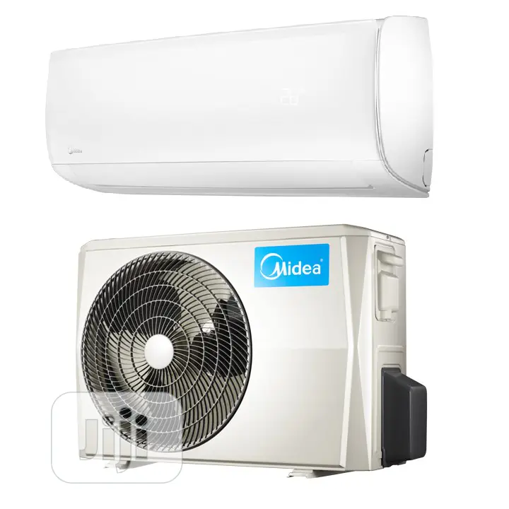 Btand New MIDDEA 1HP Split Unit AC, 💯Per Copper Condenser