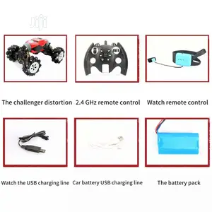 Remote Control Car One-Button Deformation
