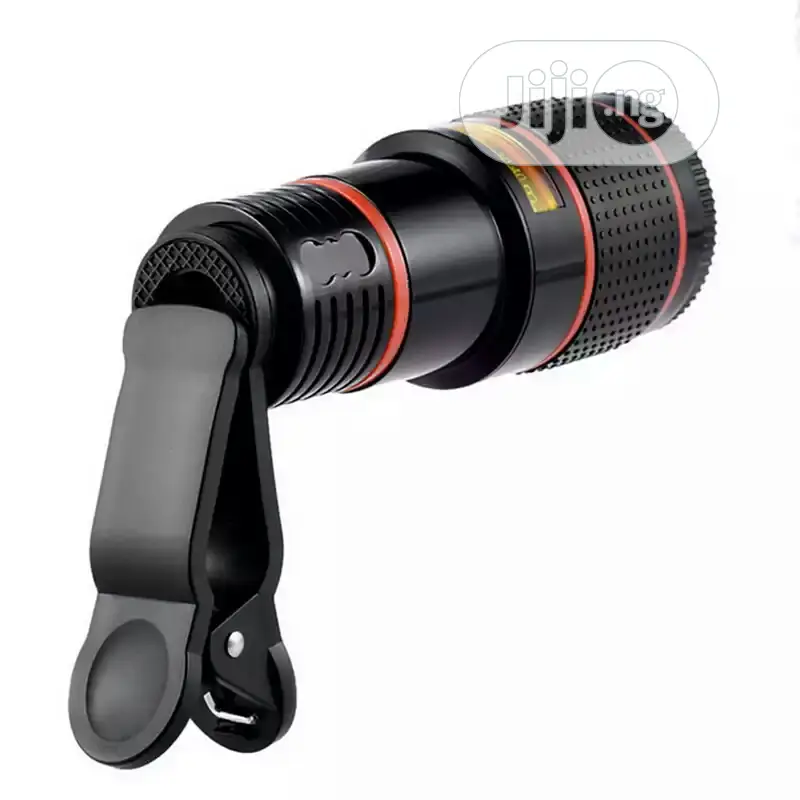 External Mobile Phone Camera Lens With Clip