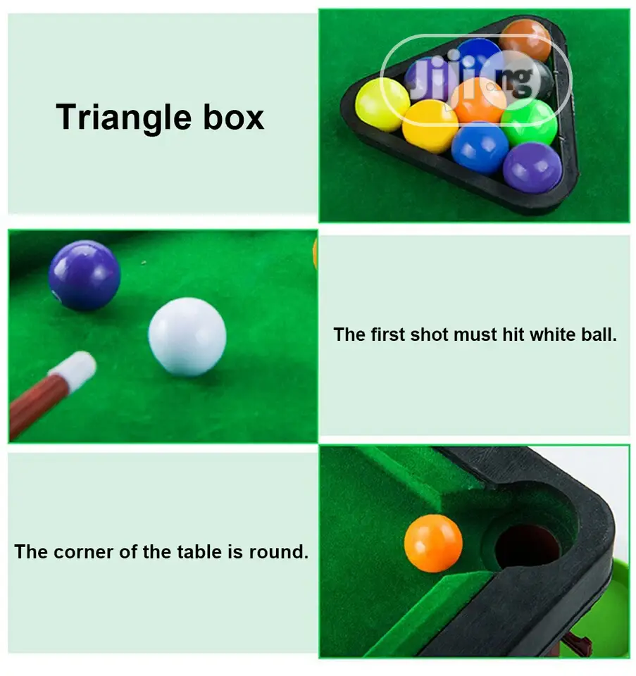 Mini Billiards Snooker Toy Board