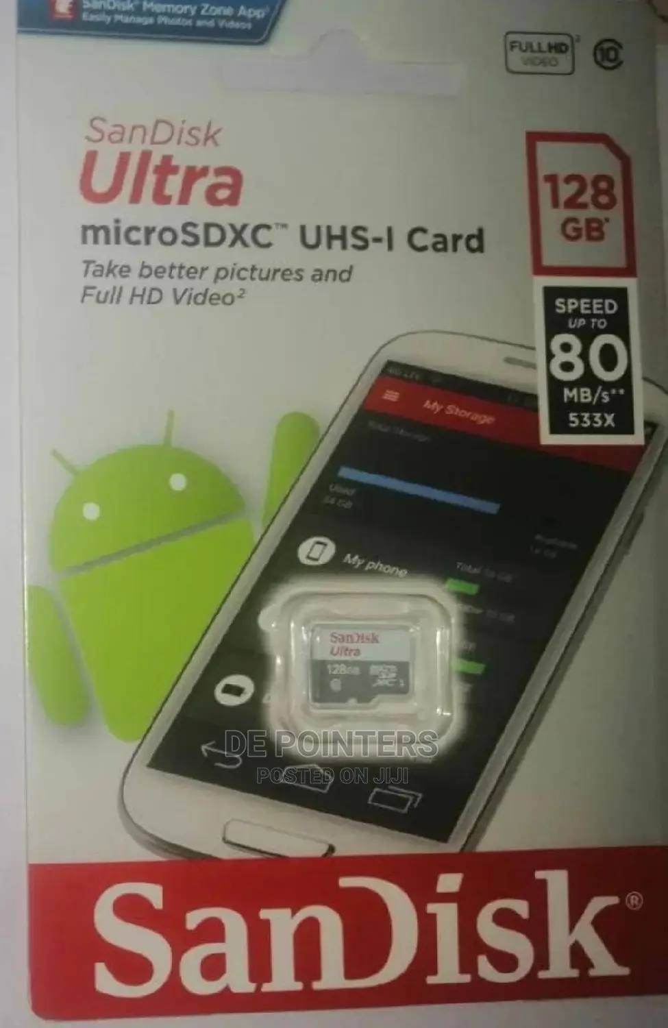 128gb Memory Card.