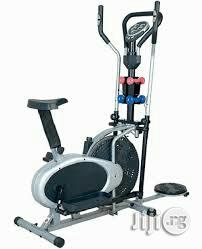 New Elliptical Orbitrac Bike With Twister and Dumbbels
