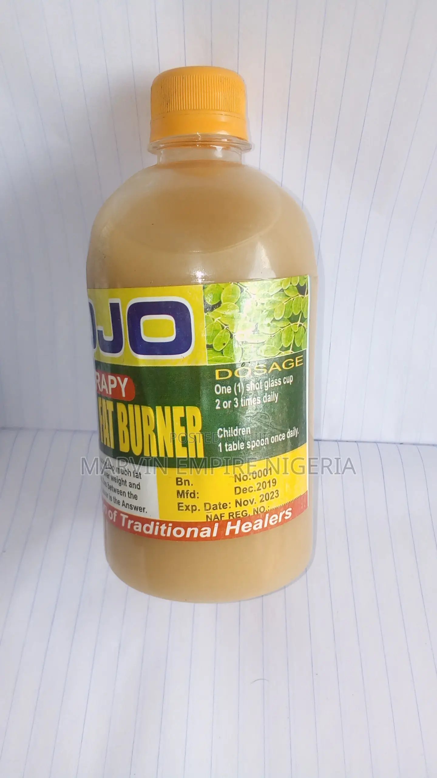Weight Loss, Cholesterol Fat Burner Therapy 100% Herbal