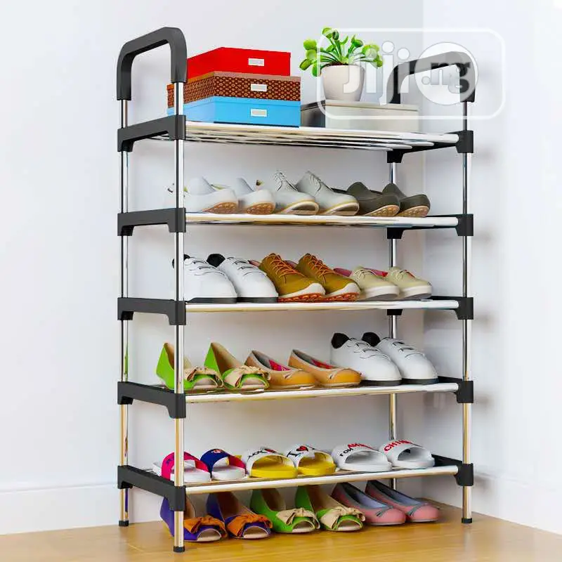 5 Steps Stainless Shoe Rack