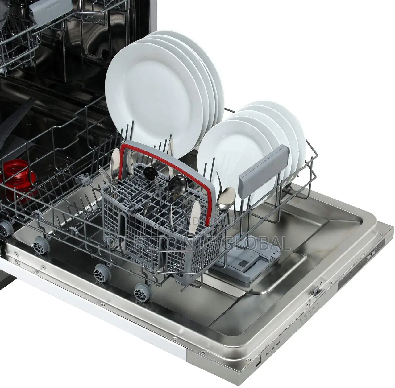 Sharp Qw-D21492x Inbuilt Built in Dishwasher