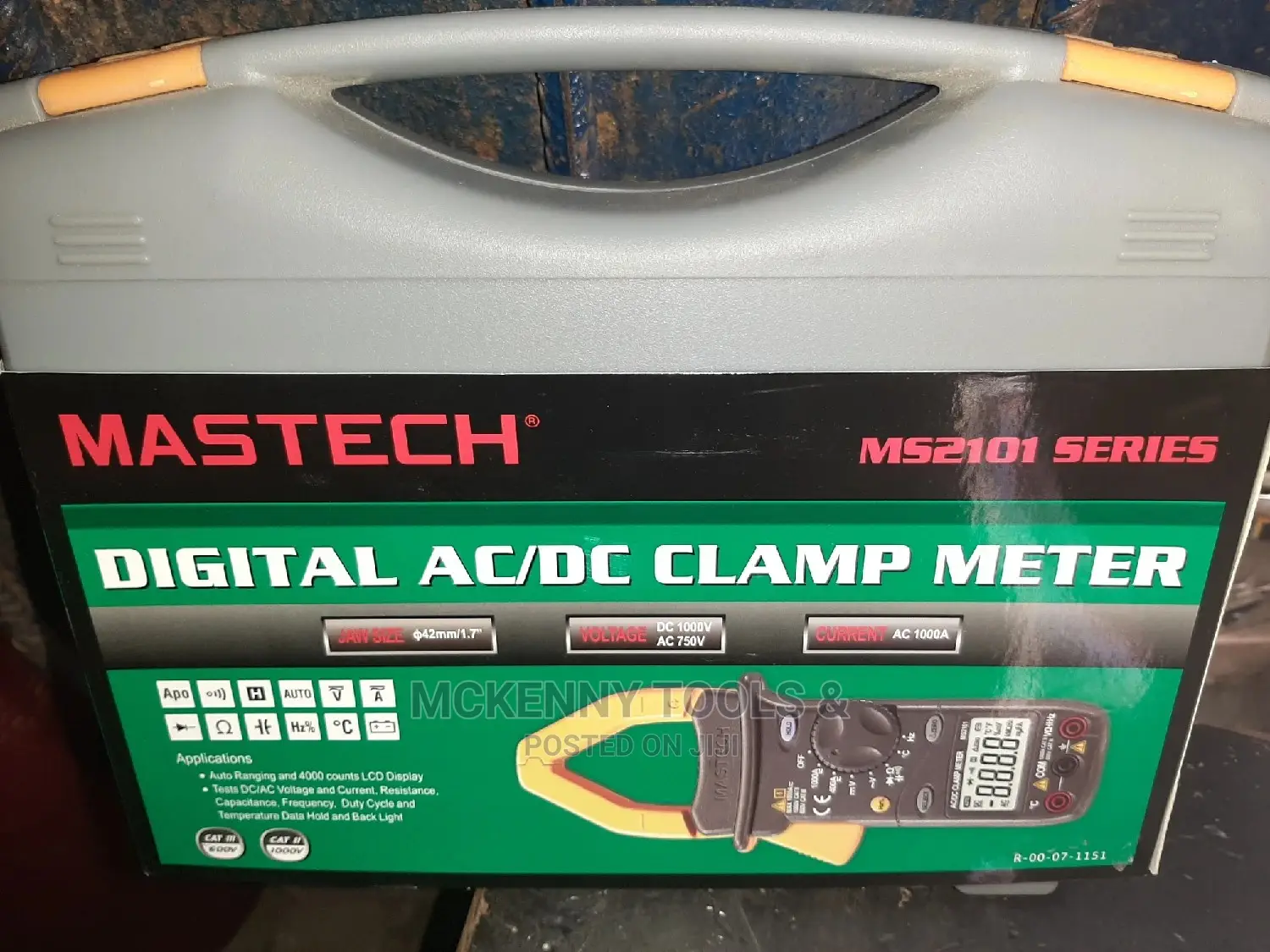 Digital Ac/Dc Digital Clamp Meter