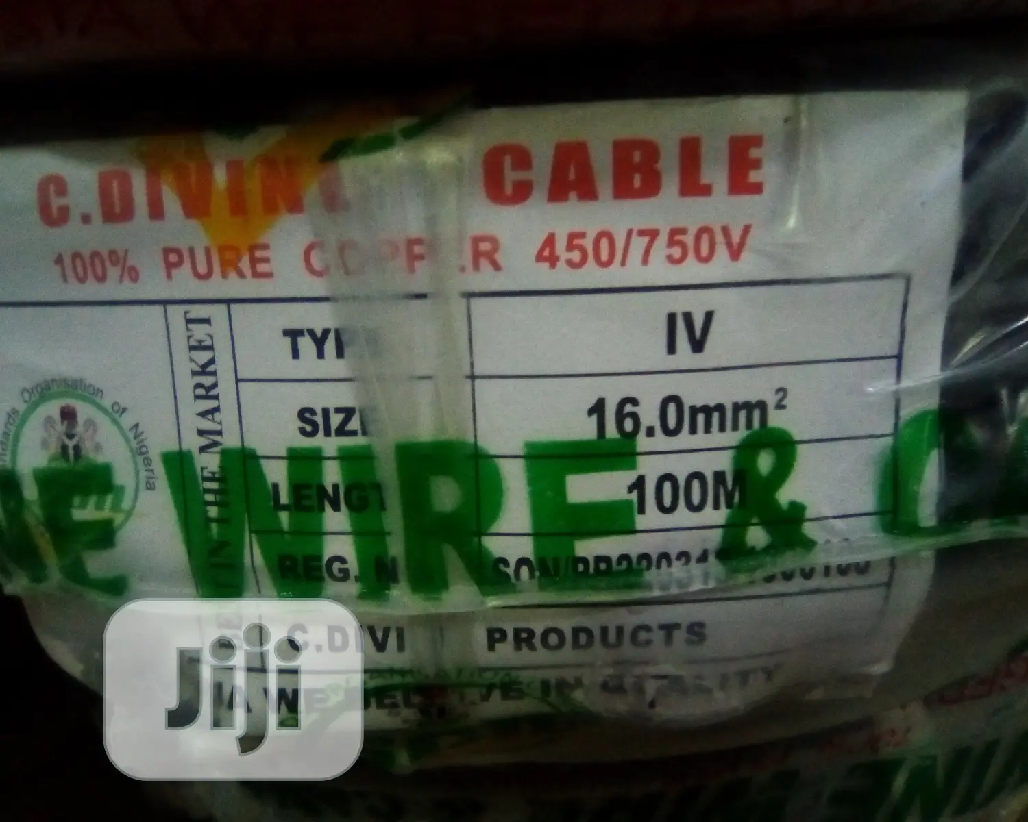 Cdivine 16mm Single Cables Nig Standard