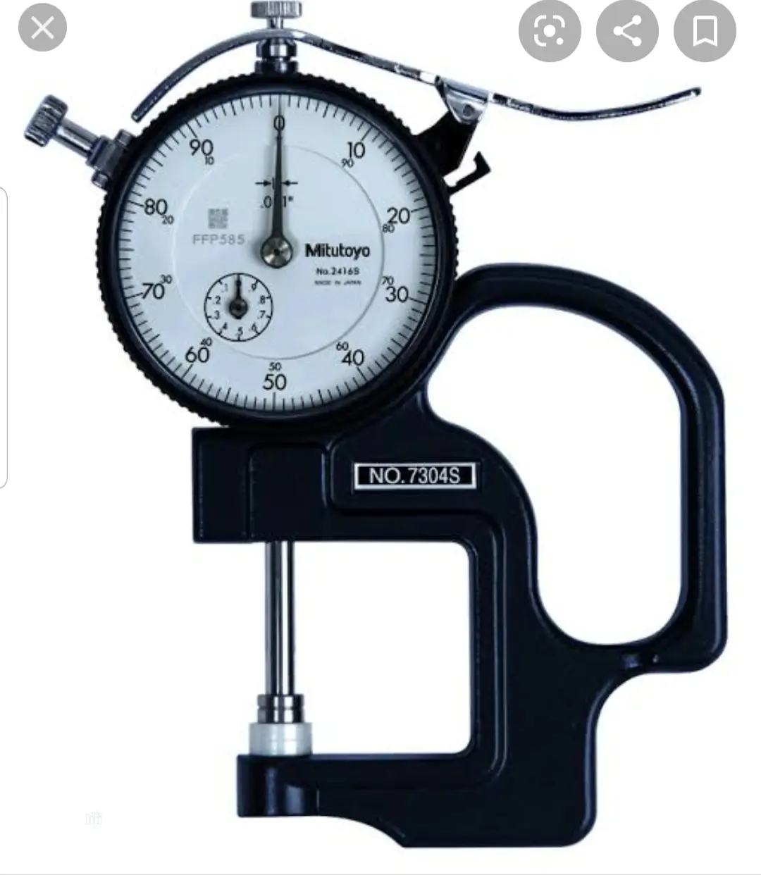 Mitutoyo Thickness Gauge