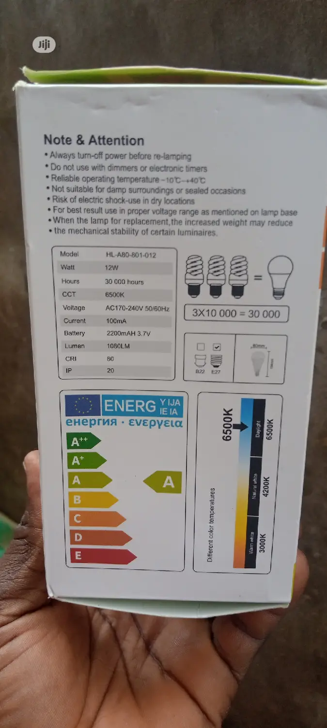 LED Emergency Light 12 W