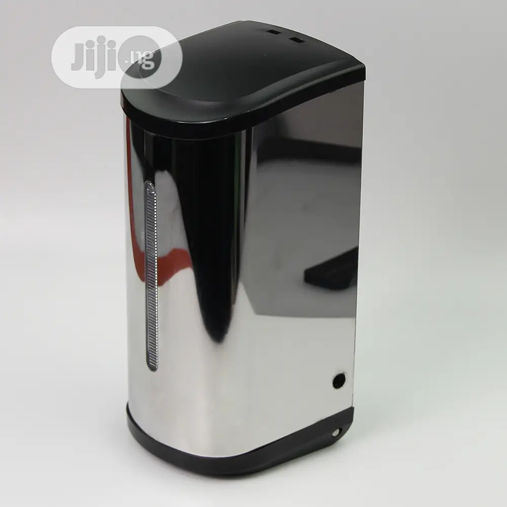 Chrome Refillable Automatic Sanitizer Dispenser