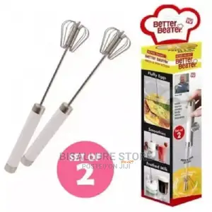 Better Beater Hand Mixer Whisk- 2 Piece Set