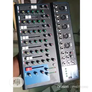 7 Channel Bluetooth Professional Audio Mixing Usb