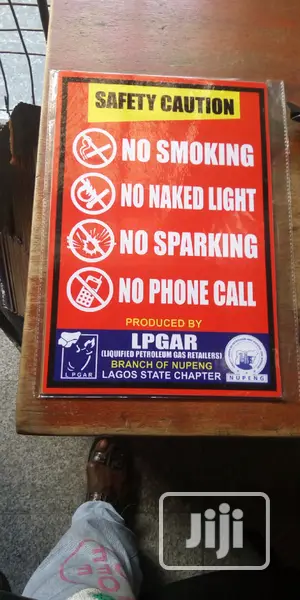 Lagos State Gas Dealers Signage.