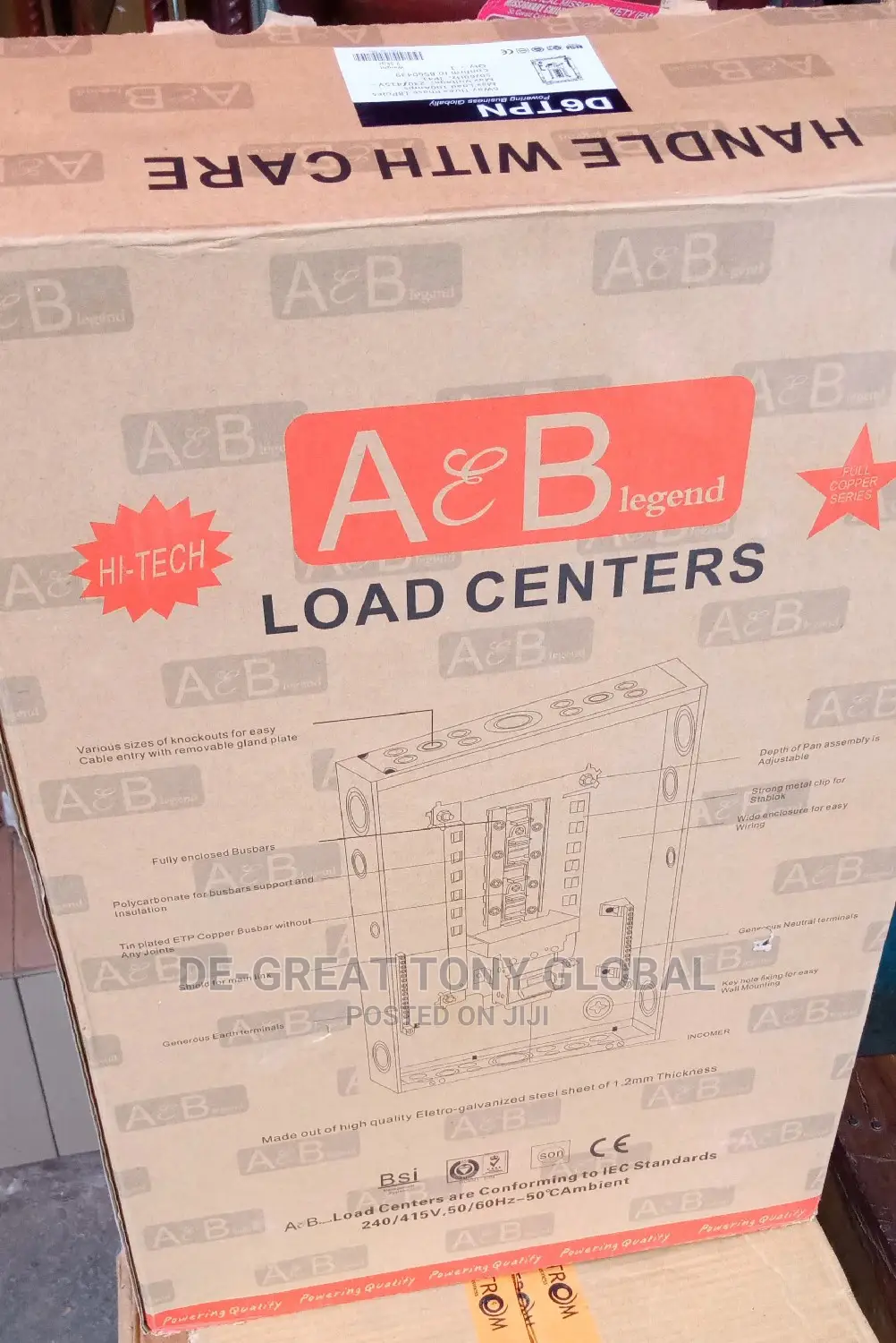 D4 Distribution Boards AB T 3phase