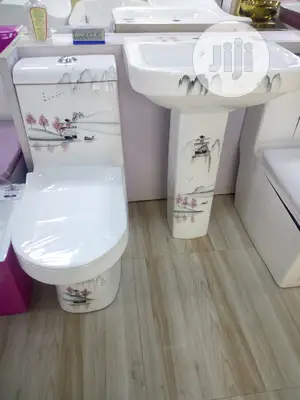 England Flower WC Set
