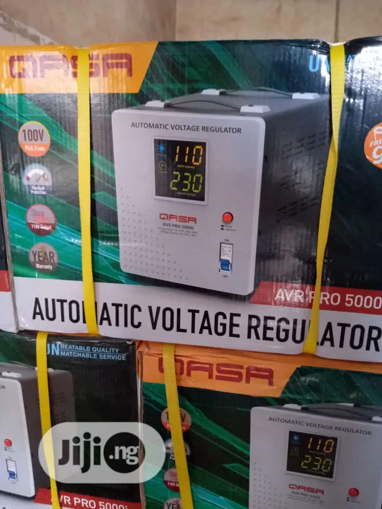 Qasa Digital Stablizer 5000 Watts Avr Pro-5000i