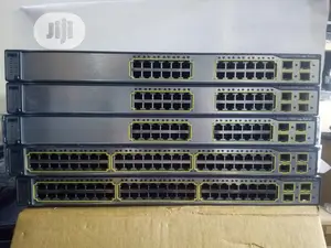 Cisco WS-C3750G-48PS-S • 48 Port Poe