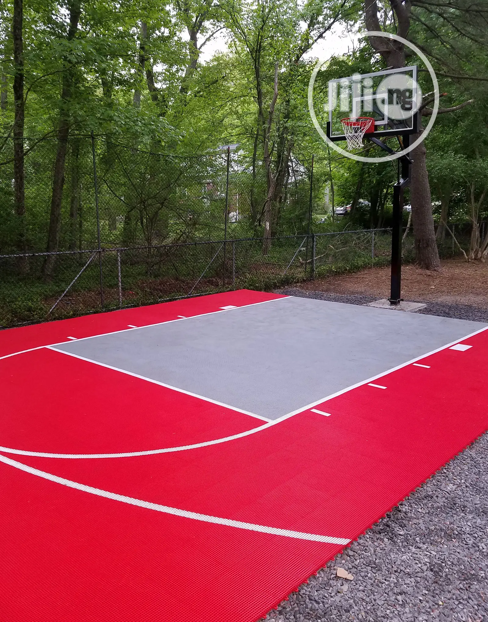 Outdoor Basketball Constuction