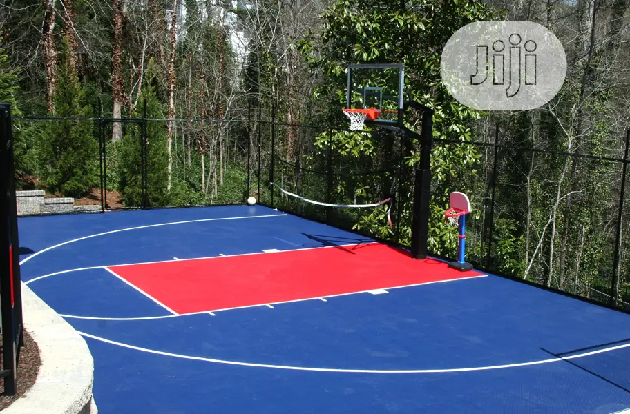 Outdoor Basketball Constuction