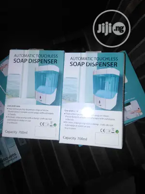 Automatic Sensor Sanitizer and Soap Dispenser