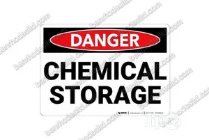 Danger Sign – Chemical Storage Area