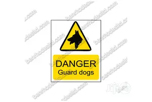 Beware Of Dog / Guard Dog Signs And Labels