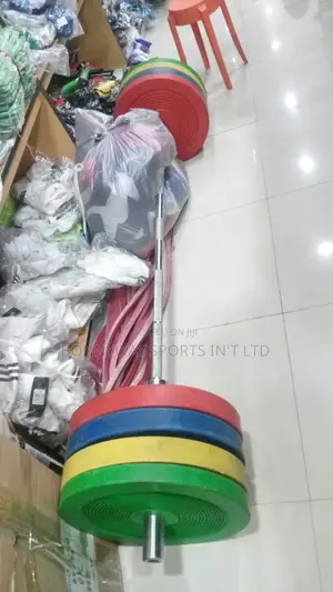 Olympic Rubber Weight Lifting