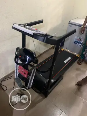 2hp Treadmil With Massager Dumbell Twister