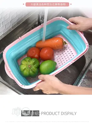 9 In1 Multifunctional Cutter Collapsible Colander