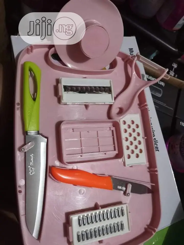 9 In1 Multifunctional Cutter Collapsible Colander