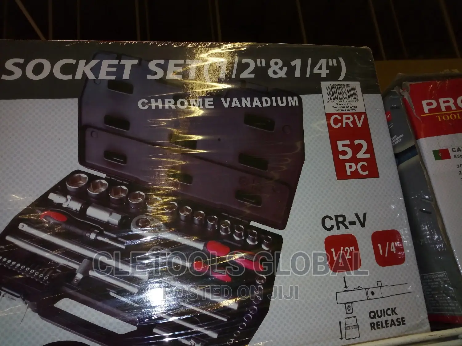 Socket Set 1/2" & 1/4" 52pics