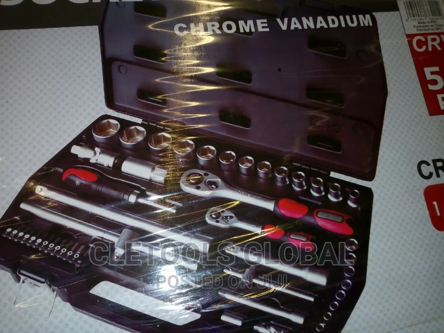 Socket Set 1/2" & 1/4" 52pics
