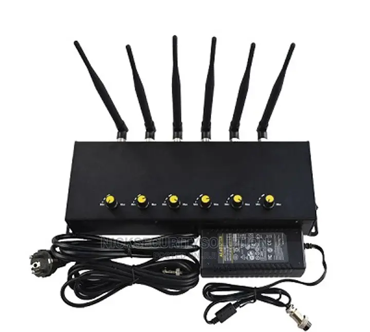 8 Antennas Mobile Phone Network Jammer