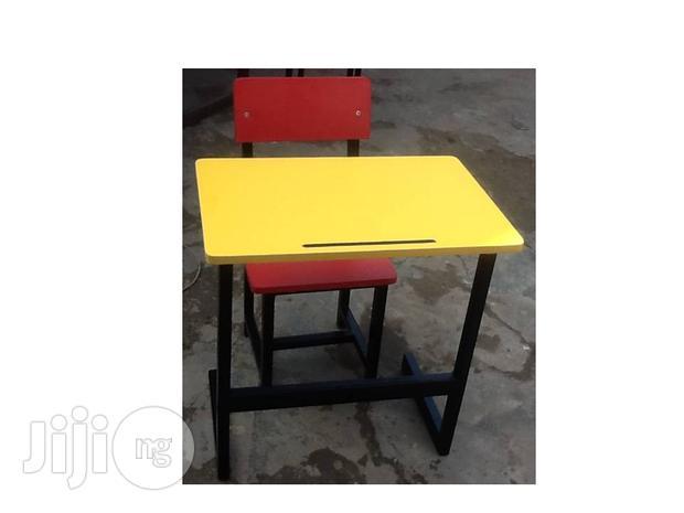 Single Table and Chair for Secondary Schools