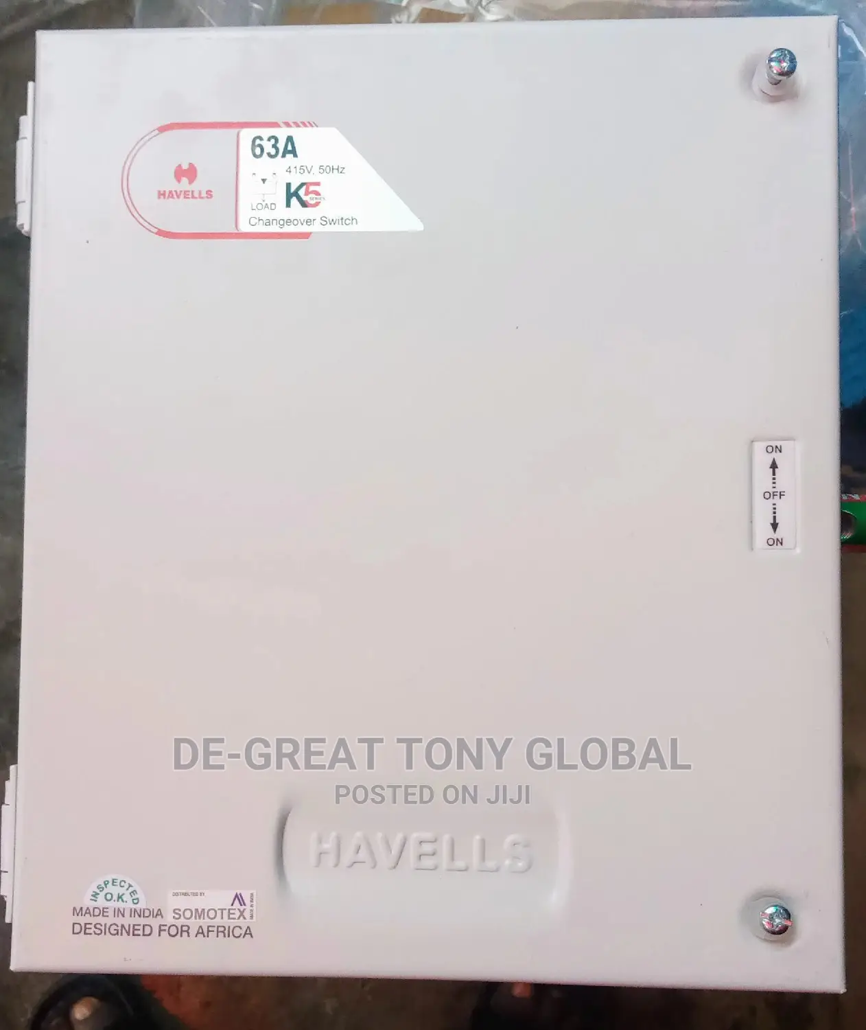 Havells Changeover Switch 63amps