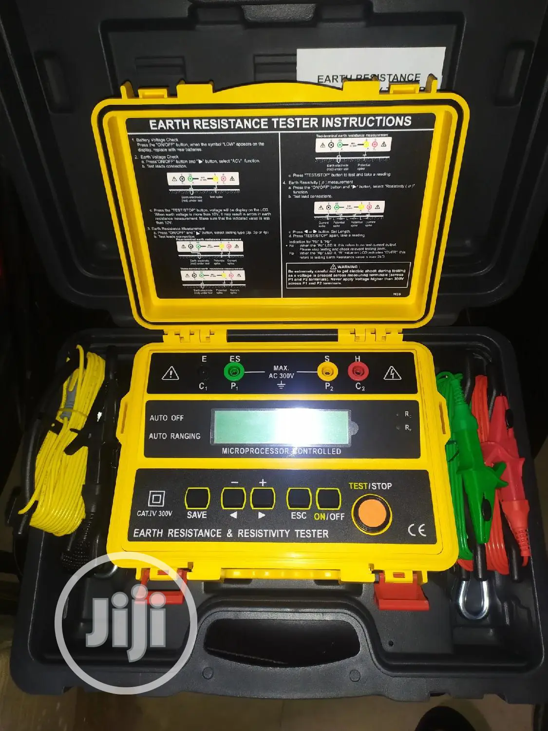 Sew Digital Earth Resistance Tester