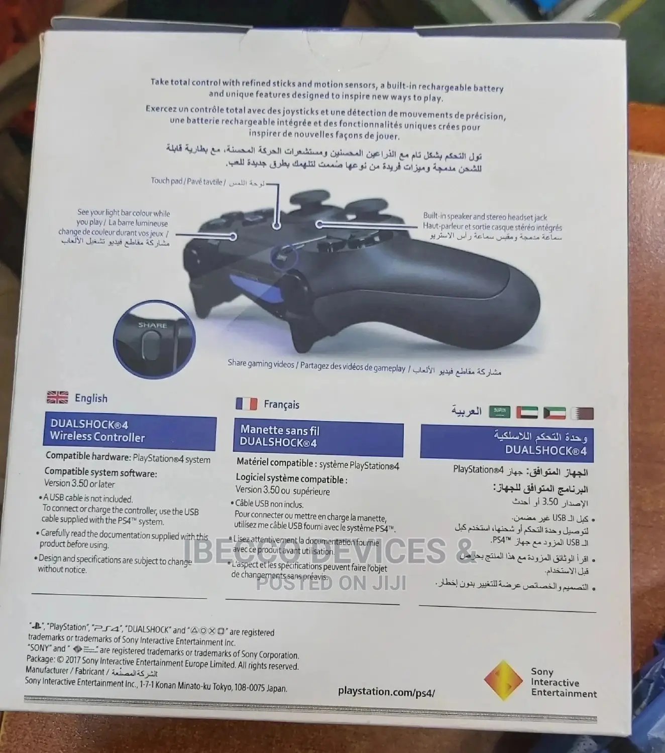 Sony Ps4 Game Pad