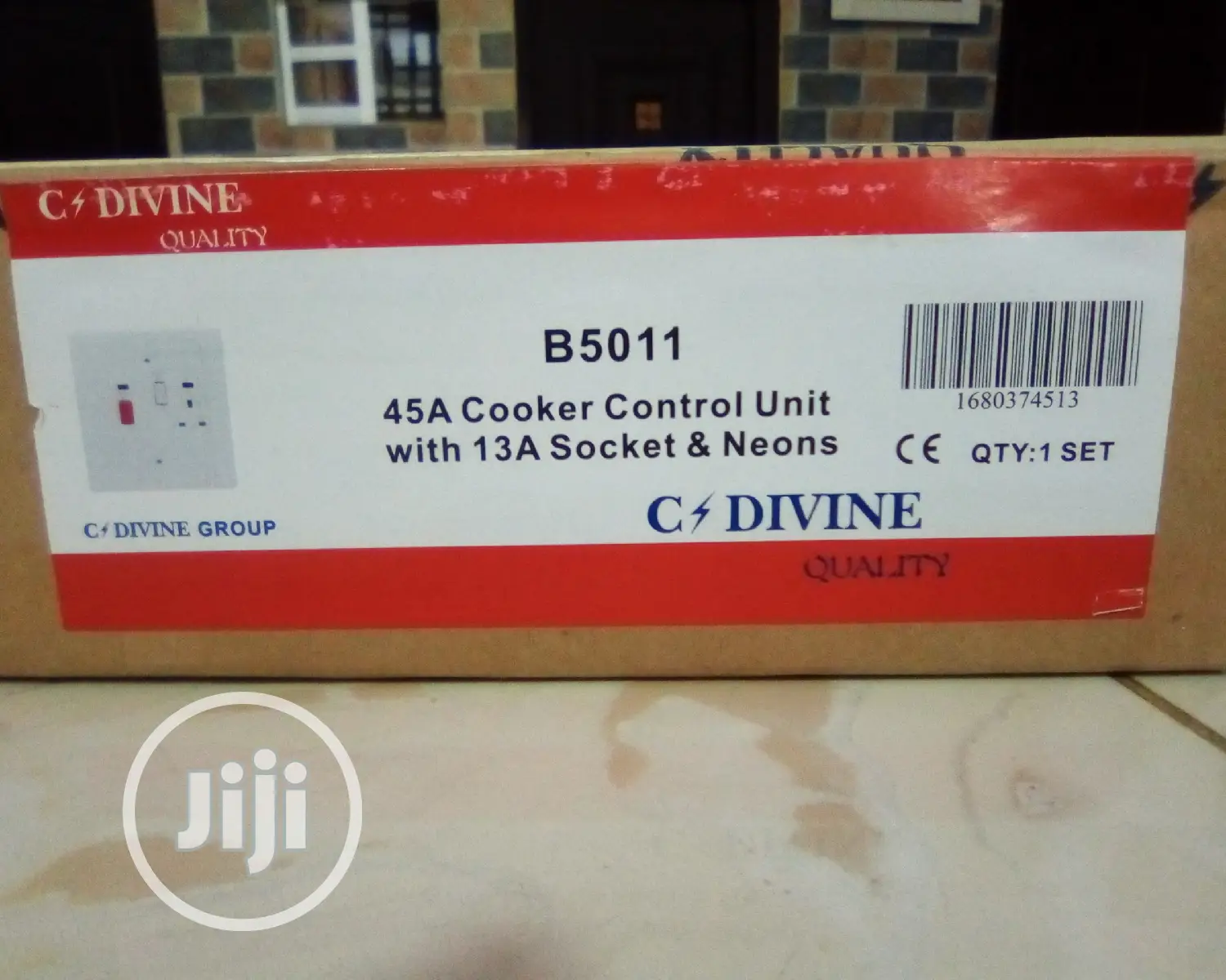 C Divine 6x6 Cooker Unit 45amps With 13amps Socket and Neons