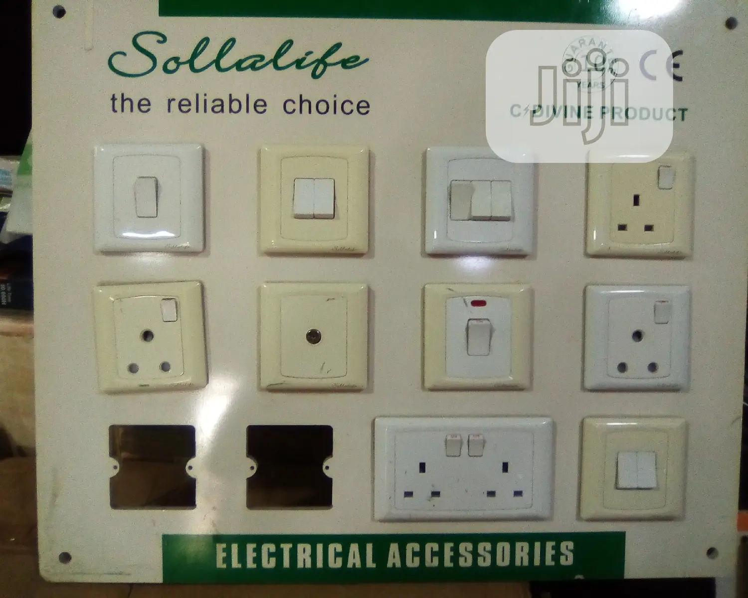 C Divine Sollalife Switches and Sockets