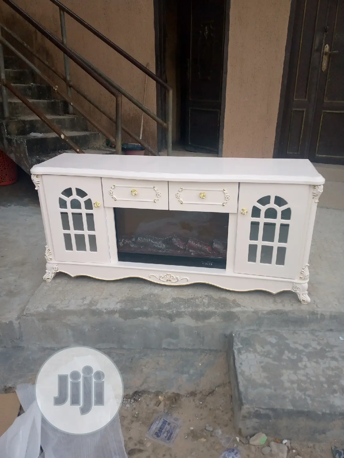Fire Light TV Stand