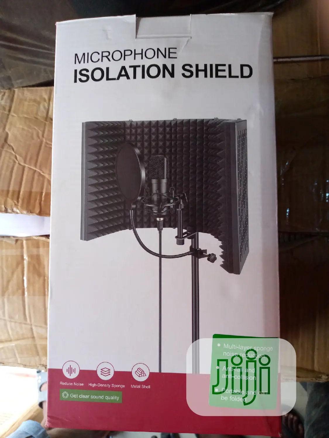 Microphone Isolated Shield