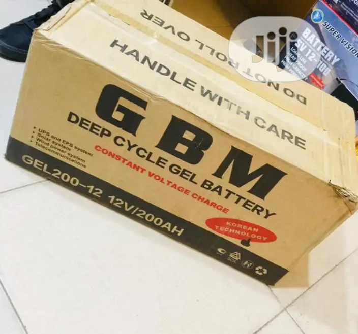 GBM Solar Battery 200ahs 12volt