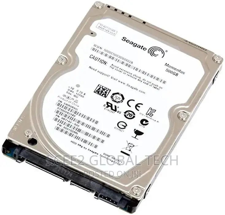 500gb Laptop Sata Internal Hard Drive