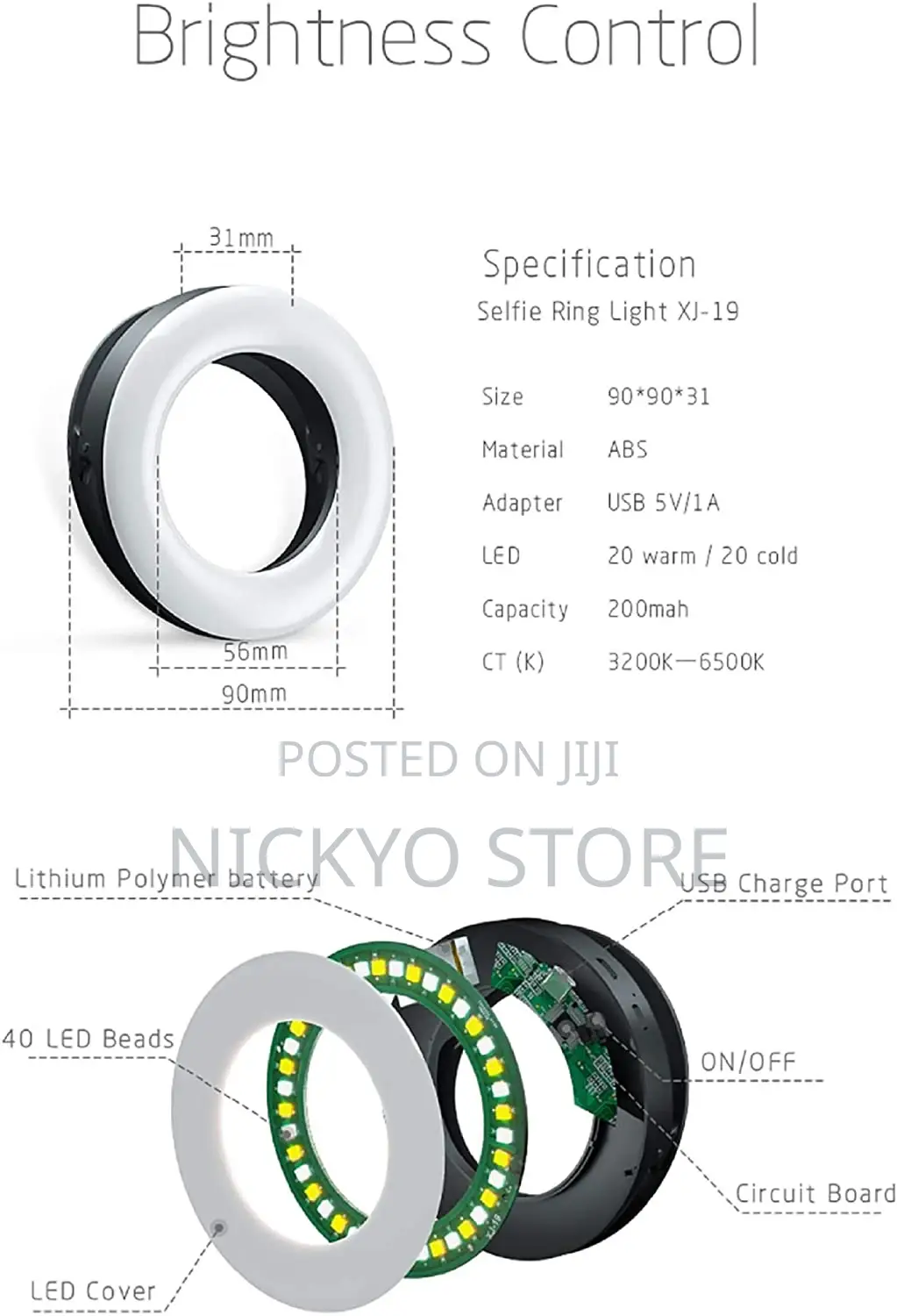 Selfie Ring Light