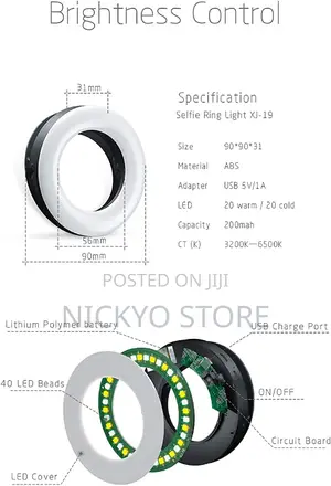Selfie Ring Light