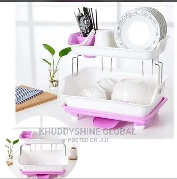 Plastic Plate Racks(Color Varies)