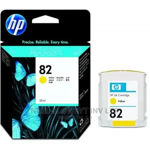 HP 82 69-Ml Yellow Designjet Ink Cartridge, C4913A