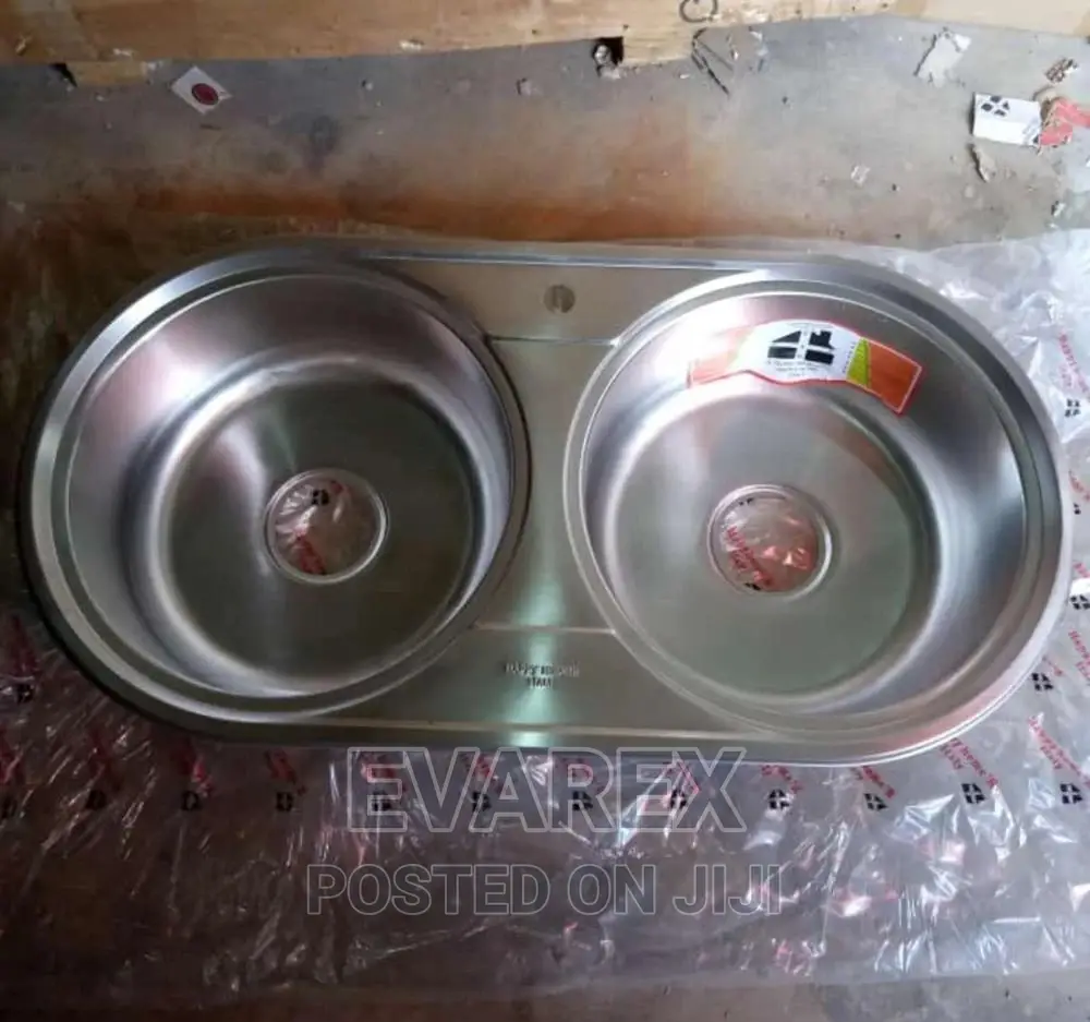 Double Round Bowl Kitchen Sink
