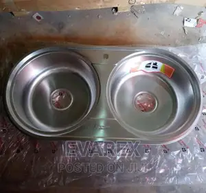 Double Round Bowl Kitchen Sink