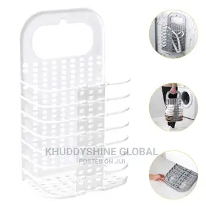 Laundry Basket, Hangable and Foldable Storage Box, Plastic